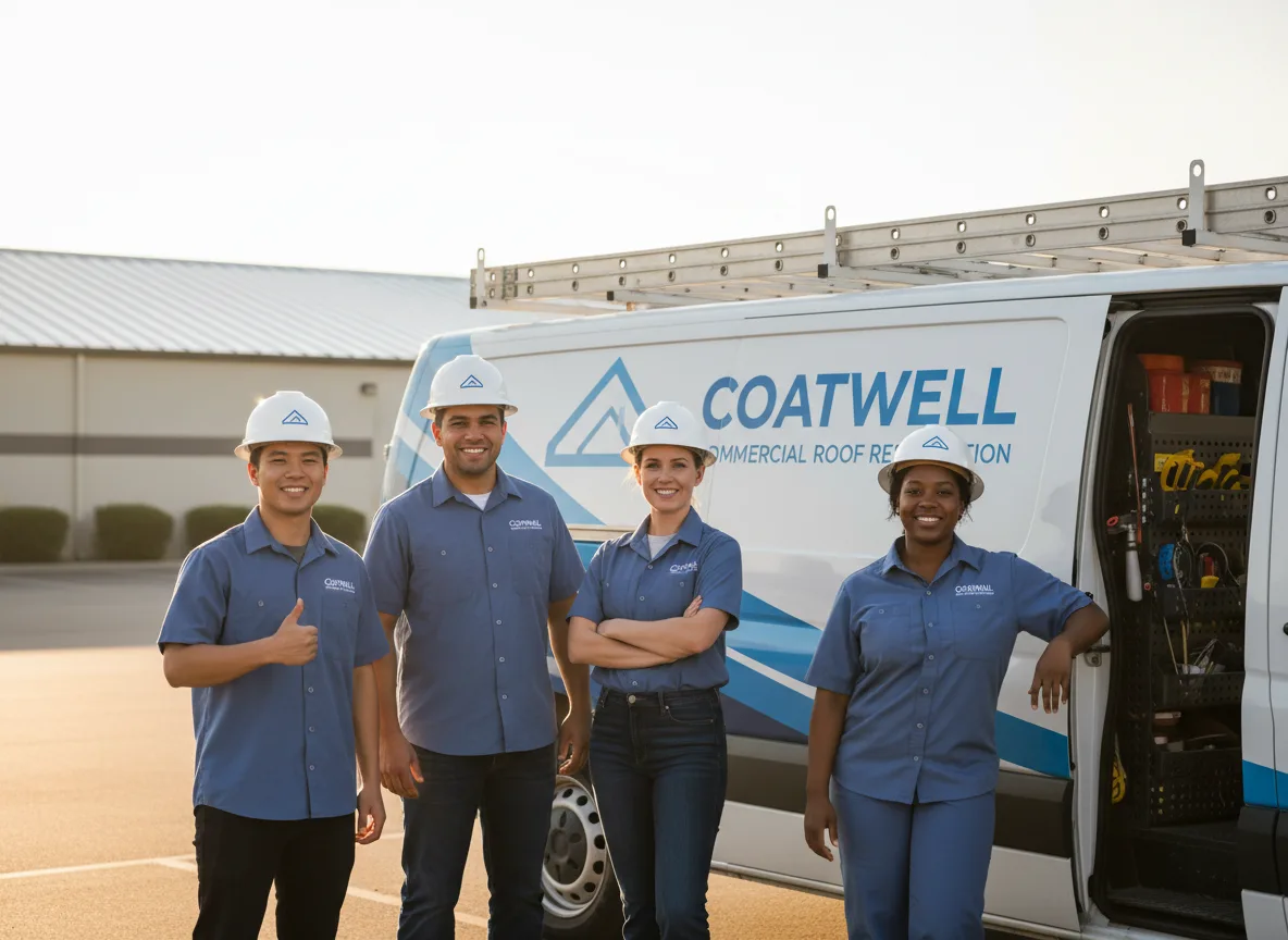 Commercial roof coating company in Louisville, NE